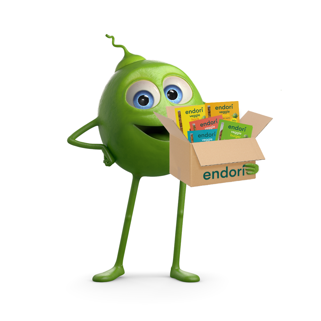 endori Erbse mit Probierbox endori Erbse mit Probierbox