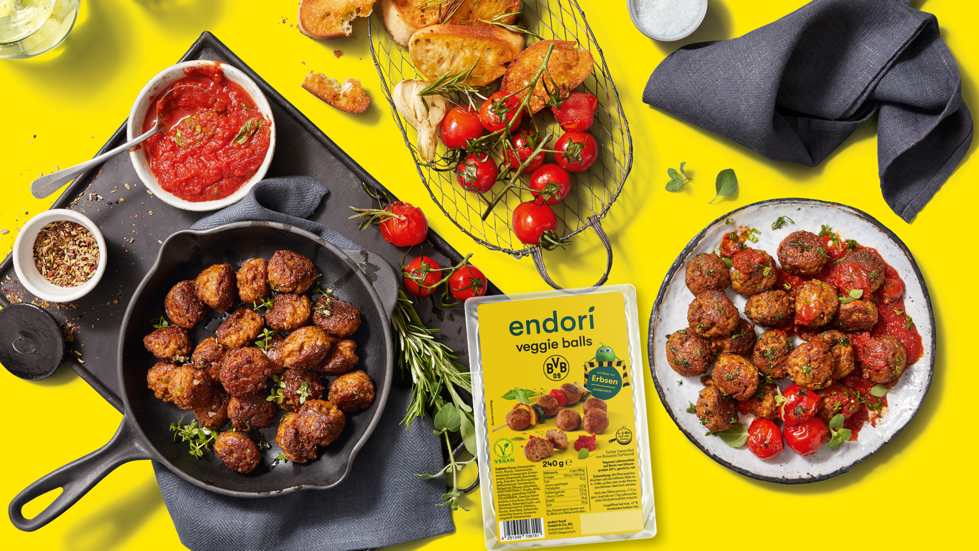 endori veggie balls BVB edition