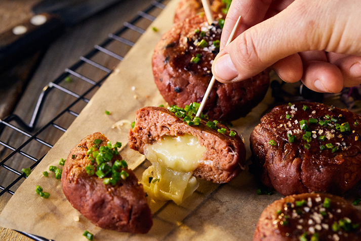 endori Cremig gefuellte Hacksteaks Rezept endori Cremig gefuellte Hacksteaks Rezept