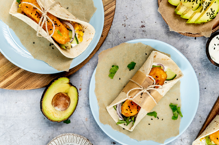 Fishtacos mit endori veggie sticks di mare Fishtacos mit endori veggie sticks di mare